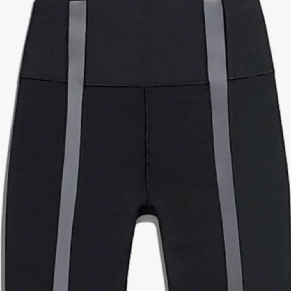 adidas Black Sheer Panel Leggings - Picture 2 of 2